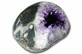 Sparkly Deep-Purple Amethyst Geode - Uruguay #378136-2